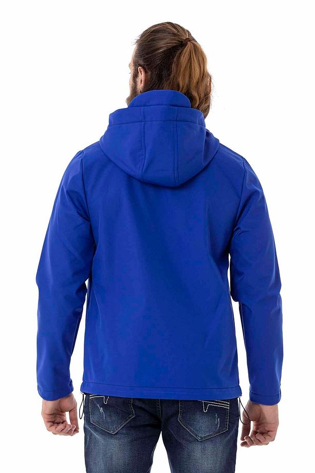 Cj285 Softshell Termal Şardonlu Mavi Ceket - 3