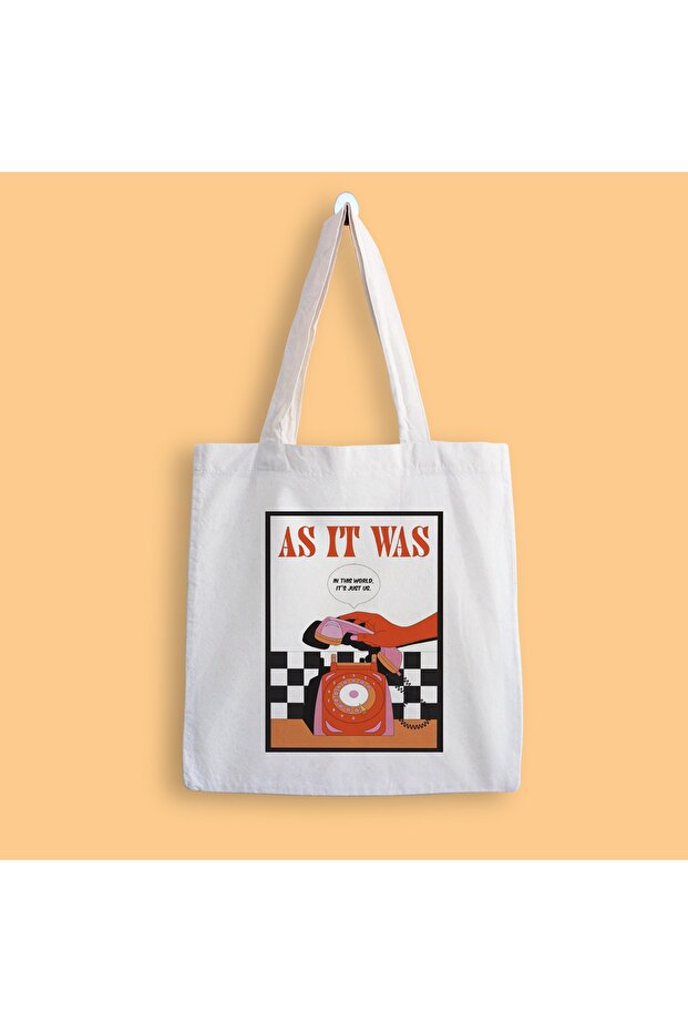 Harry Styles As It Was Printed Cloth Bag