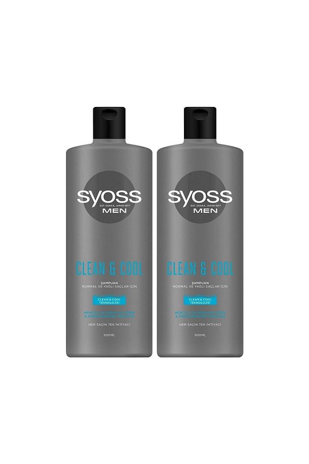 Men Clean & Cool Şampuan 500 Ml X 2 - 1