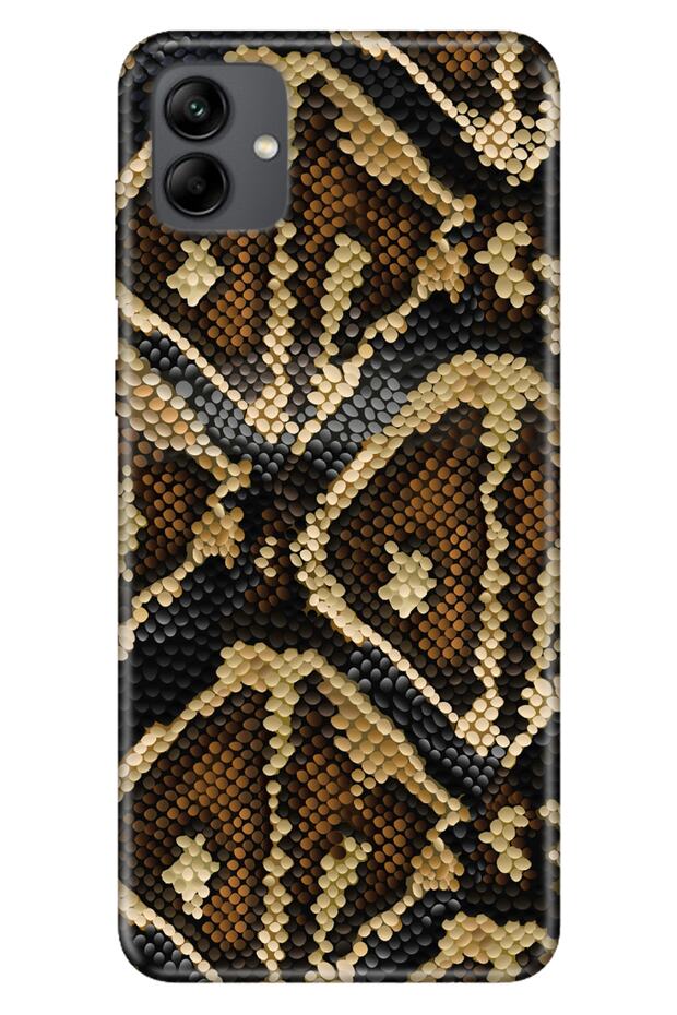 Case for Samsung Galaxy A04 Silicone Moderna Patterned Anaconda