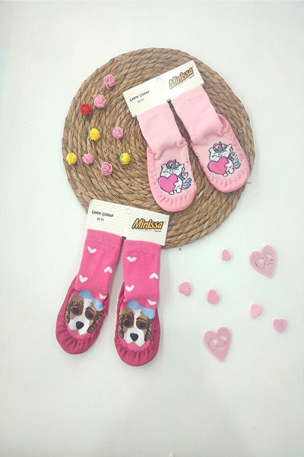 Minissa Baby 2 Pieces Sandal Socks