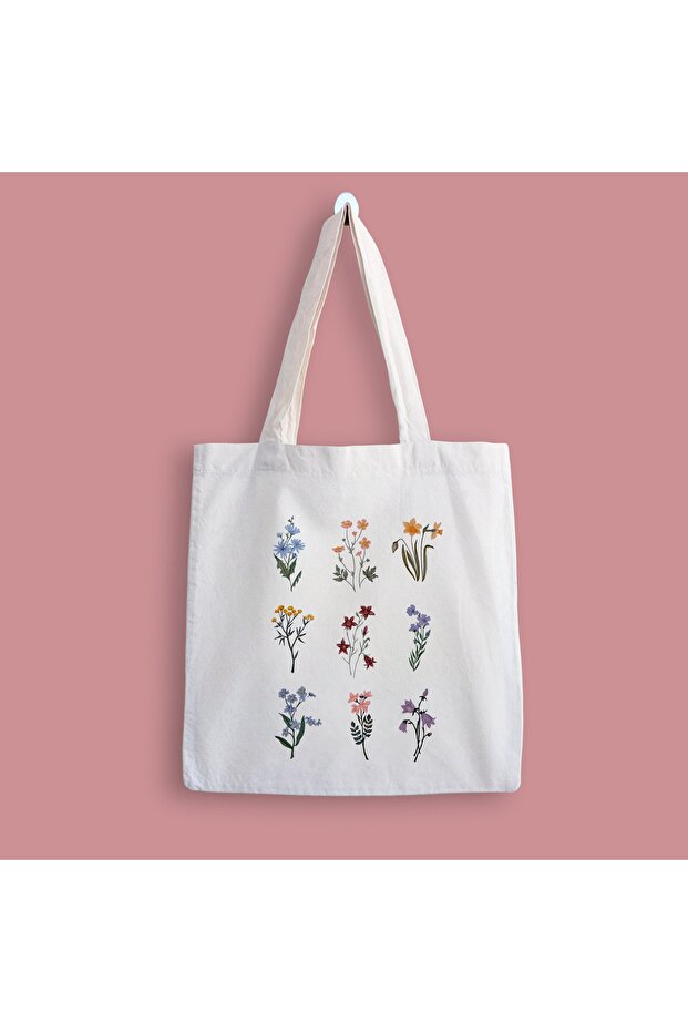 Flower 1 Printed Cloth Bag