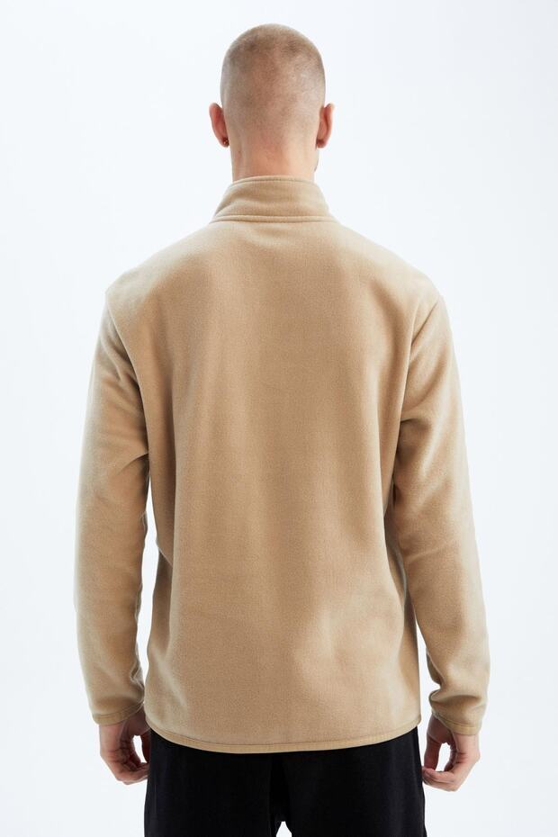 Defactofit Standart Fit Dik Yaka Basic Polar Sweat Kum - 6