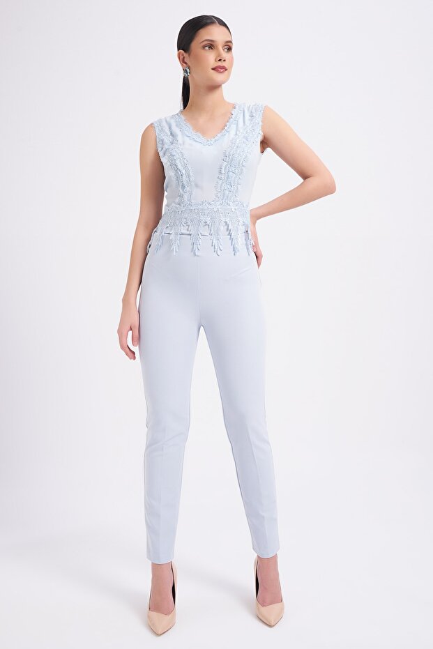 Blz-dantel Işlemeli Bluz - 1