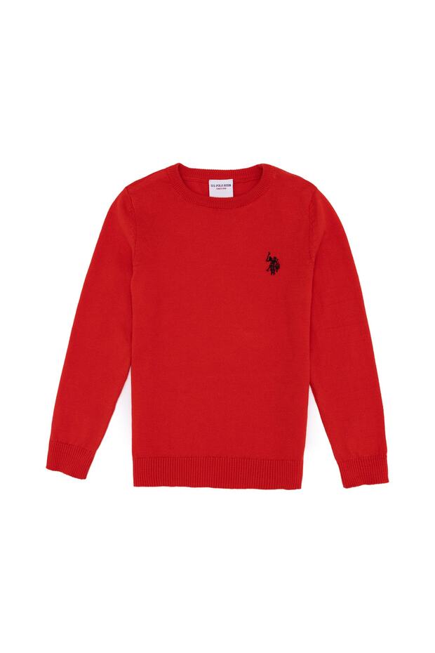 Red Girl's Sweater
