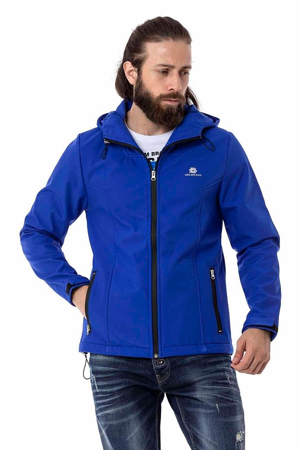 Cj285 Softshell Termal Şardonlu Mavi Ceket - 1