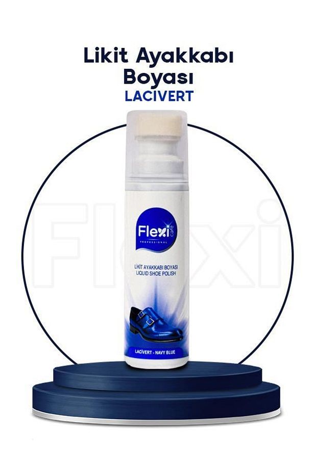 Lacivert Spor Deri Likit Ayakkabı Boyası 75 ml - 1