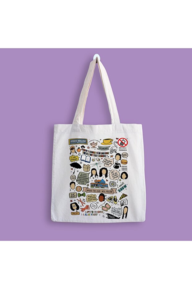 Gilmore Girls Collage Printed Cloth Bag
