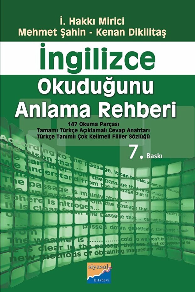 Guide to Understanding English Reading 7. Print by Mehmet Şahin, Kenan Obelisk, I. Ha