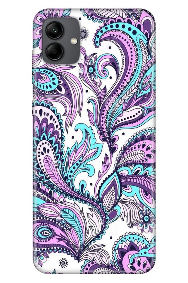 Case for Samsung Galaxy A04 Silicone Moderna Pattern Blue Mandala