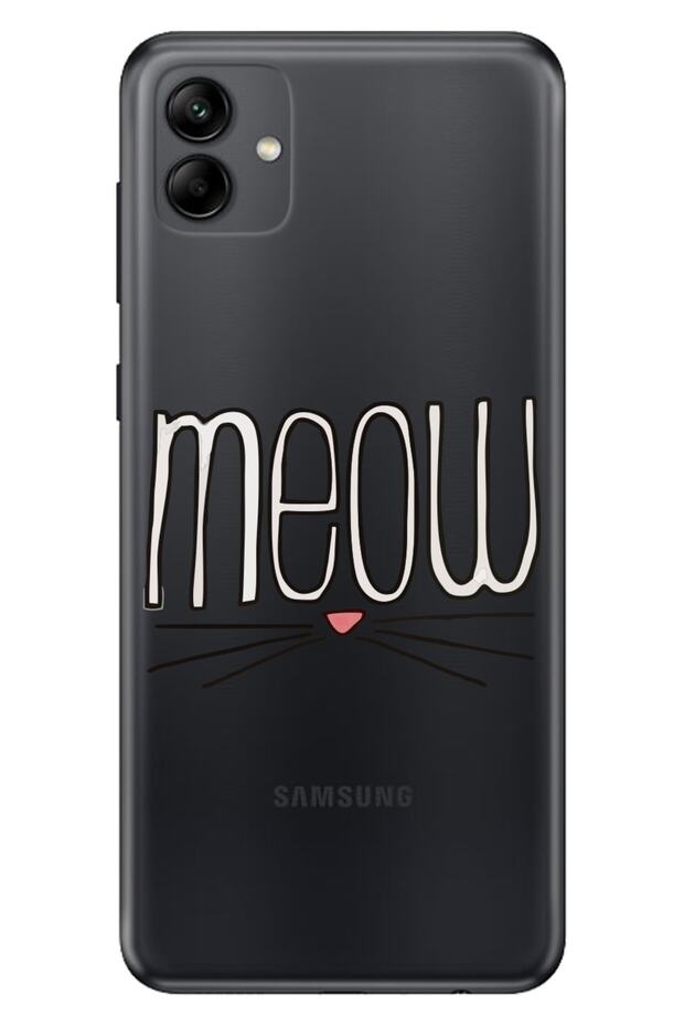 Case for Samsung Galaxy A04 Silicone Moderna Patterned Meow