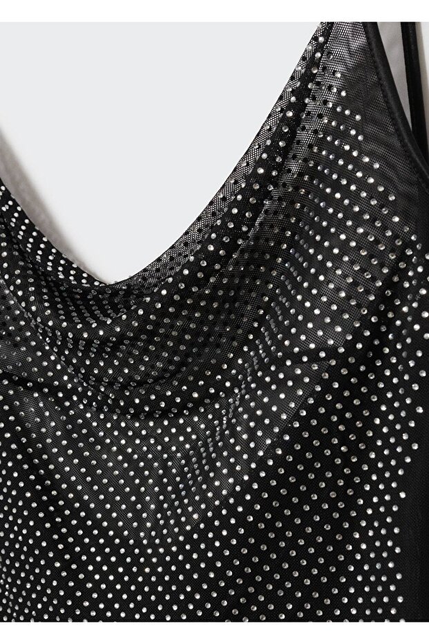 Kadın Siyah Elbise - 7