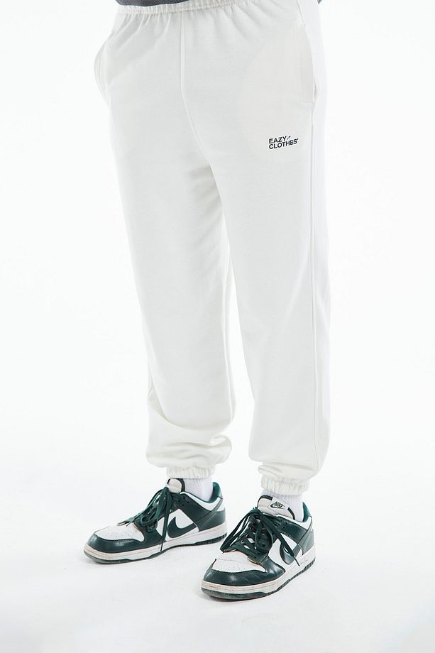 Eazy Unisex Basic Lastikli Premium Eşofman Altı - 1
