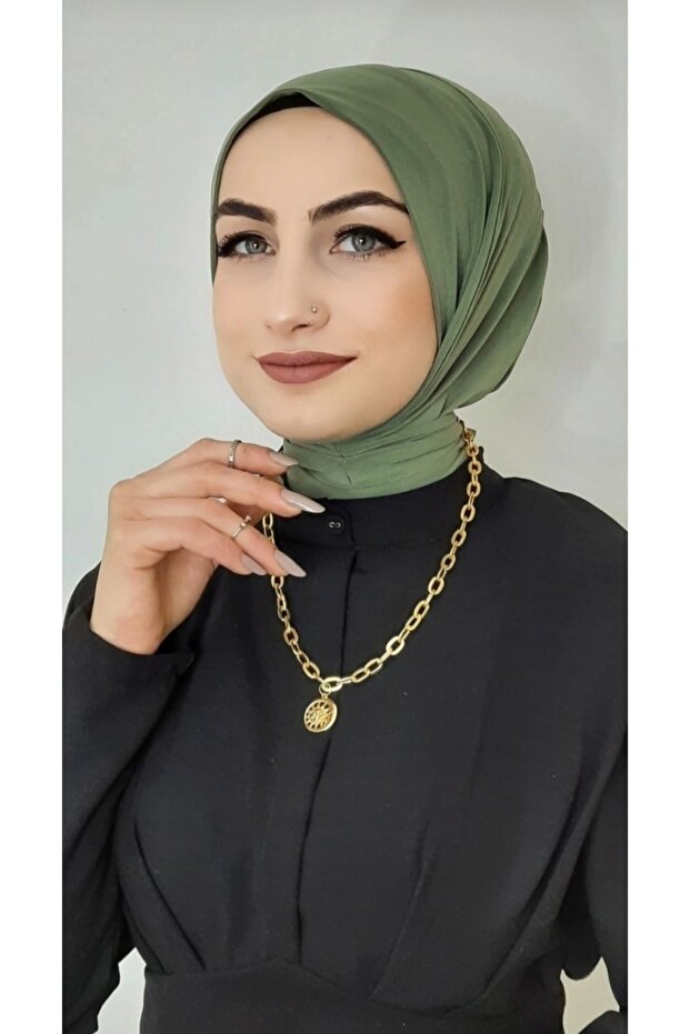وشاح سريع التحضير Hijab أخضر نعناعي