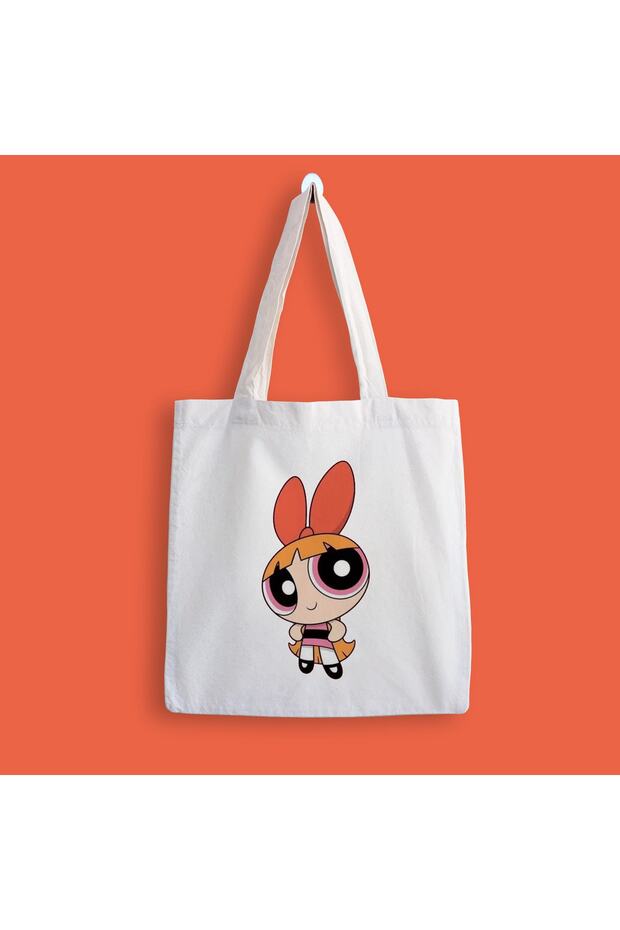 Powerpuff Girls Blossom Printed Cloth Bag