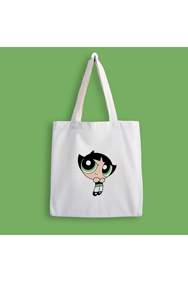 Powerpuff Girls Buttercup Printed Cloth Bag
