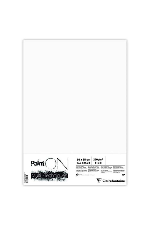 Paint-on 250gr White 50x65cm Multi-Purpose Picture Paper