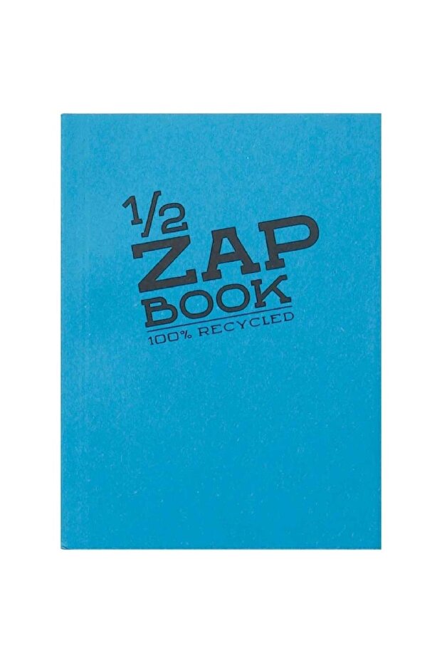 1/2 Zap Book 80gr Recycled Drawing Notebook 80 Sheets A6 (10.5x14.8cm)