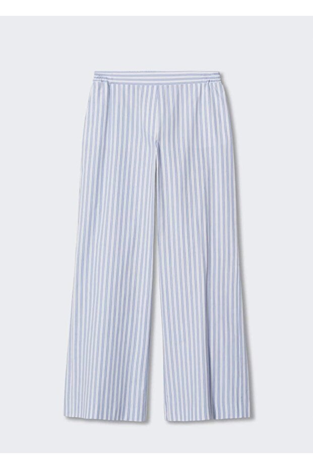 Cotton Striped Pants - 3