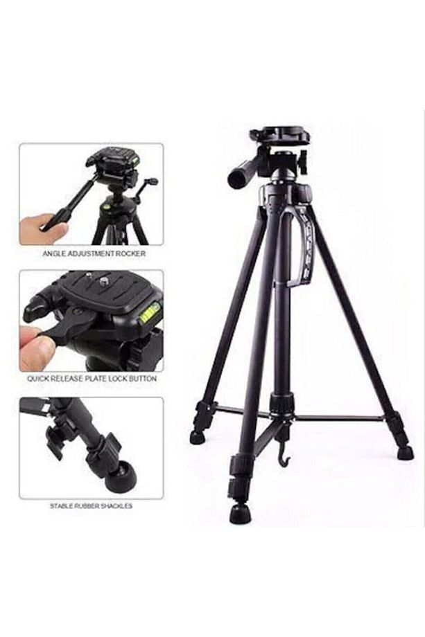 Esnek Oynar Ayaklı Mobil Telefon Tripod - 3
