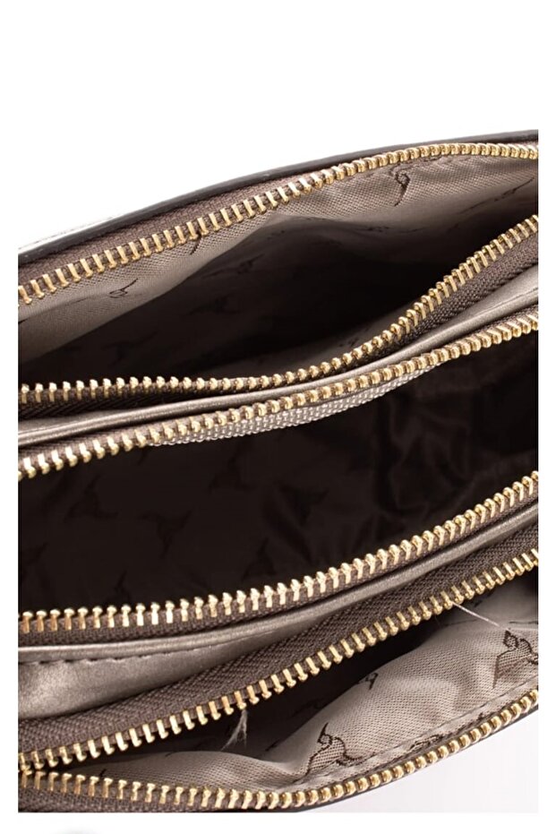 Kapitone Çapraz Askılı Çanta - 4