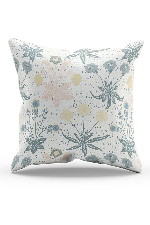 Double Sided Printed Classic-3 Patterned Suede Throw Pillow Case - 1