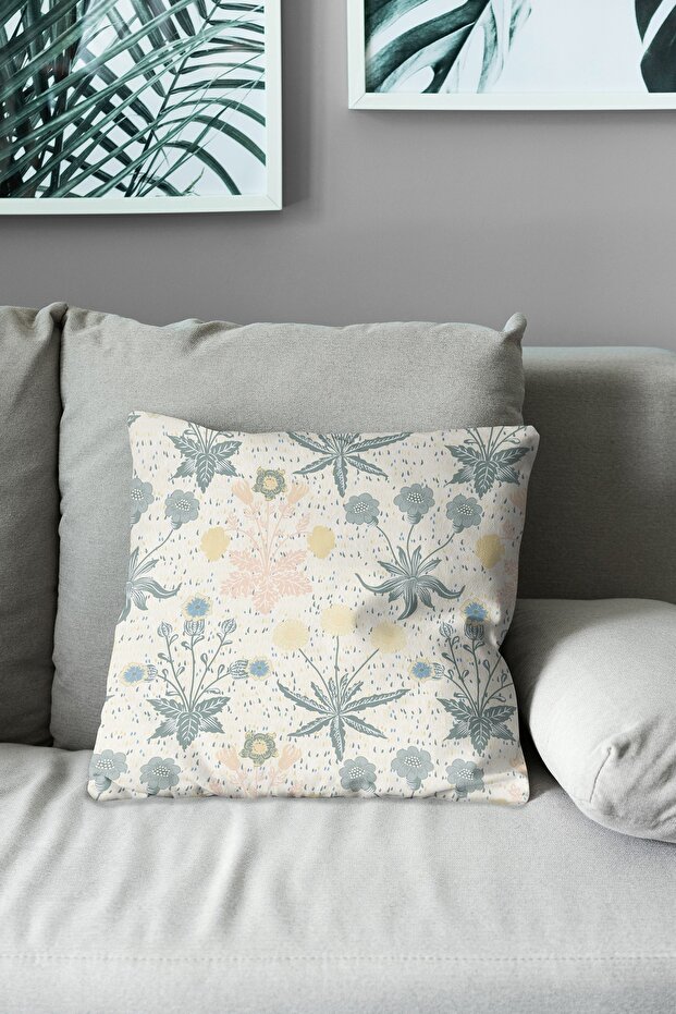 Double Sided Printed Classic-3 Patterned Suede Throw Pillow Case - 3