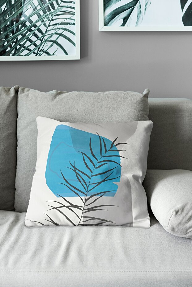 Double Sided Printed Alye-2 Patterned Suede Throw Pillow Case - 3