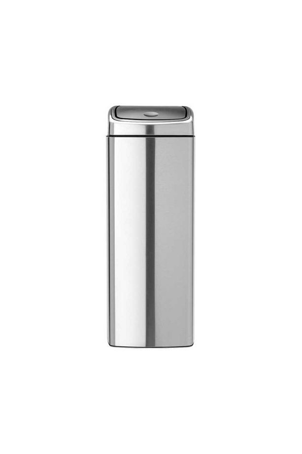 Fpp Matt Steel Dikdörtgen Dokunmatik Çöp Kutusu 25 Lt. - 2