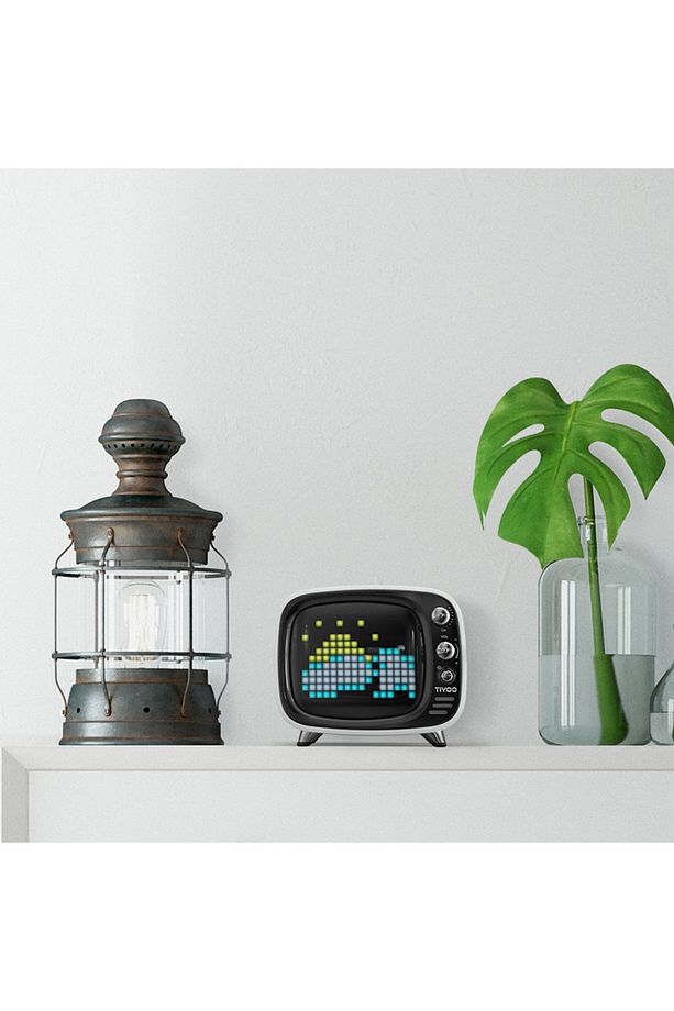 Tivoo Retro LED Ekranlı Bluetooth Hoparlör Beyaz - 4