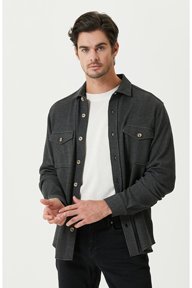 Antrasit Gömlek - 1