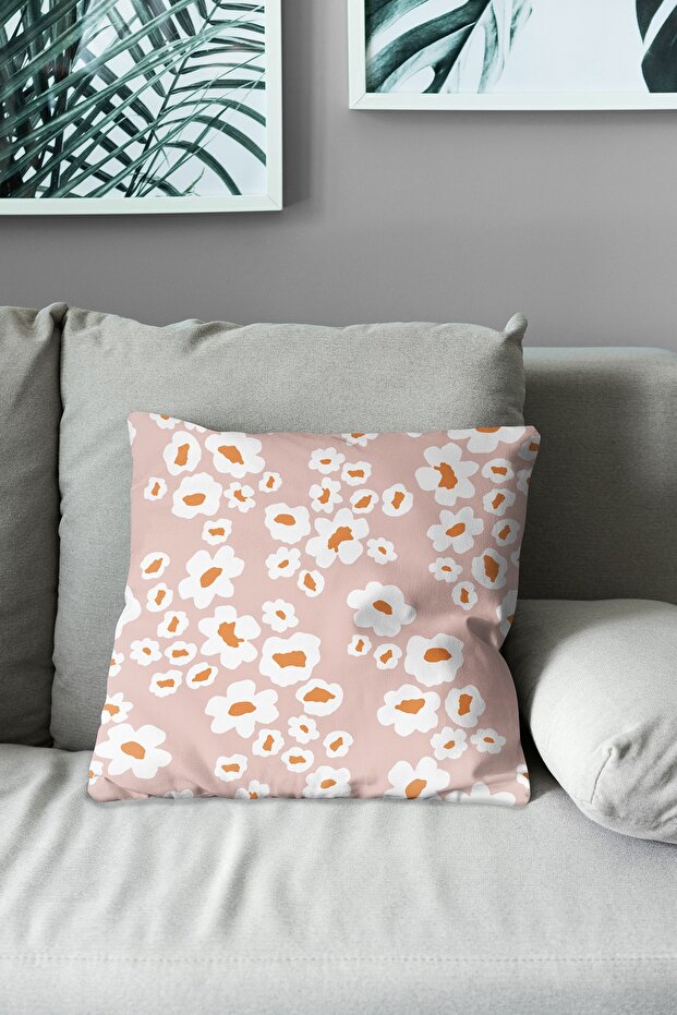 غطاء وسادة منقوش من جلد الغزال مطبوع على الوجهين من Gurun-2 - 3