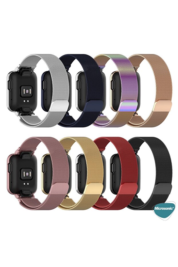 Xiaomi Redmi Watch 2 Lite Milanese Loop Kordon Gold - 5