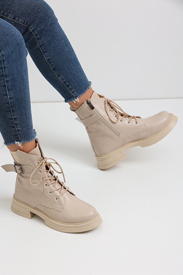 Kadın Bej Postal Bot - 1