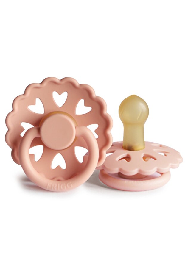 Fairytale Rubber Pacifier - Pretty In Peach (the Princess And The Pea) 0-6 Months
