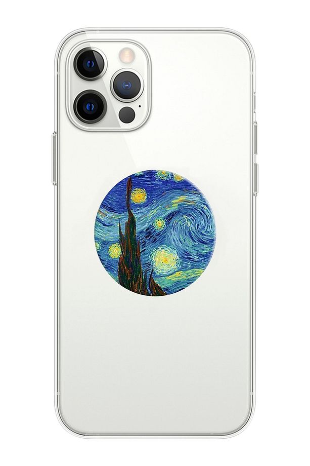 Yıldızlı Gece Tablosu Desenli Popsocket Telefon Tutacağı - 2
