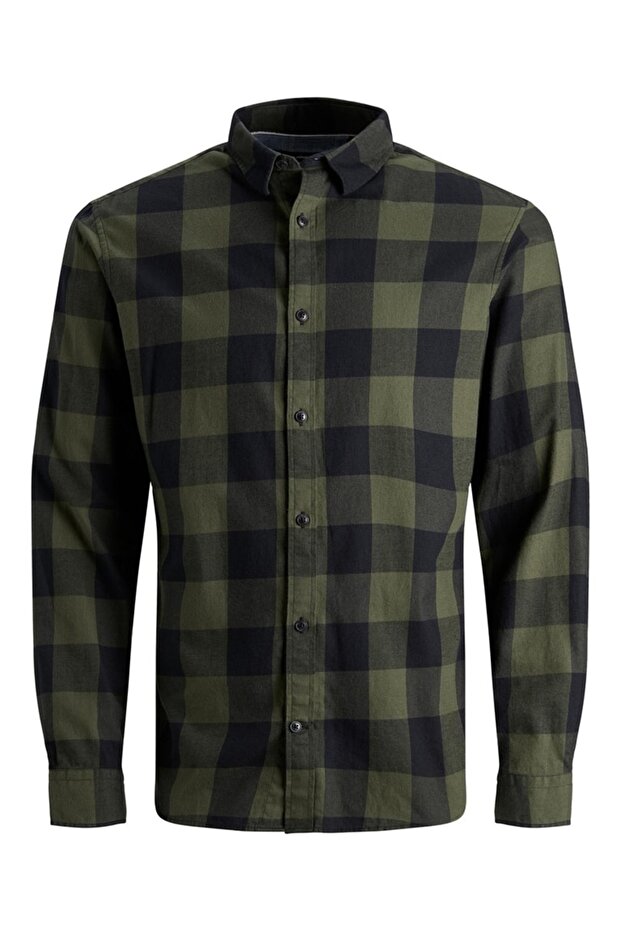 Jack&jones Men's Gingham Twill Shirt L/s12181602