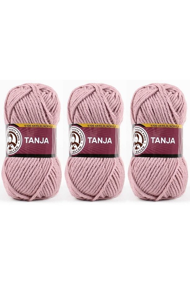 Tanja El Örgü Ipliği 100 gr 3 Adet Renk 127 - 1