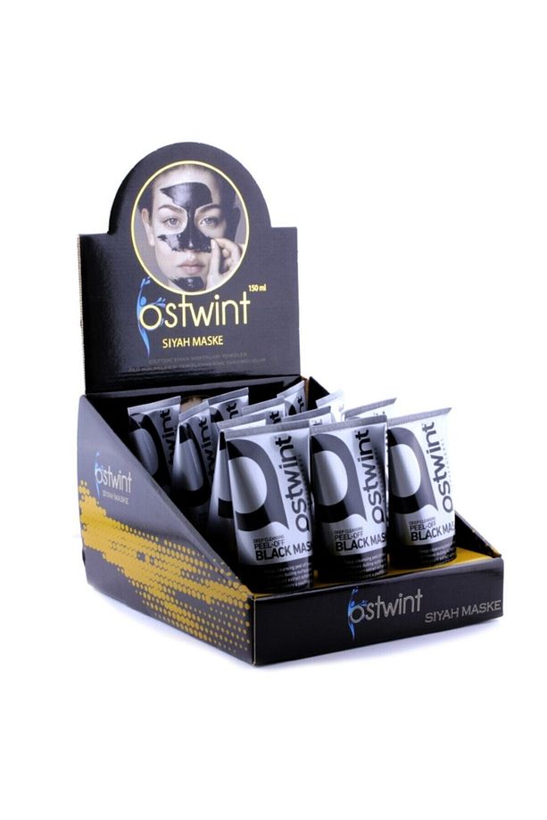 Soyulabilir Siyah Maske 150 ml 12 Adet - 1