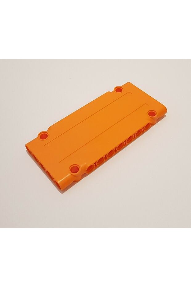 Original Accessory Moc Custom Technic Large Panel Plate 5 X 11 X 1 Orange 1 Piece Will Be Sent