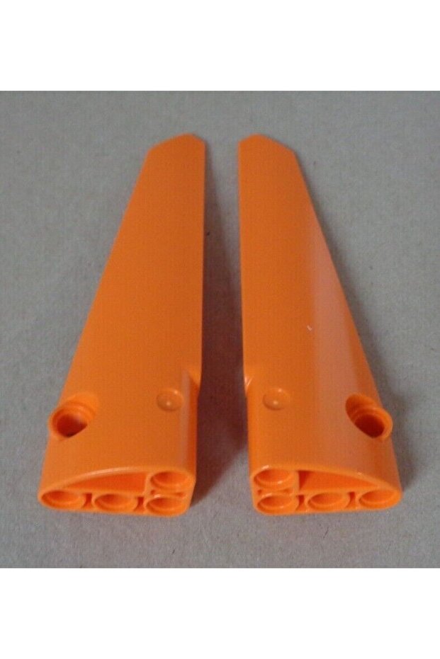 Original Accessory Moc Custom Technic Thin Long Panel Orange Right and Left 2 Pieces to Send