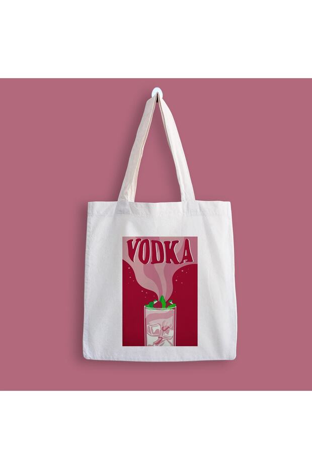 Vodka Printed Cloth Bag - 1