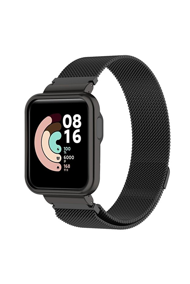 Xiaomi Redmi Watch 2 Lite Milanese Loop Kordon Siyah - 2