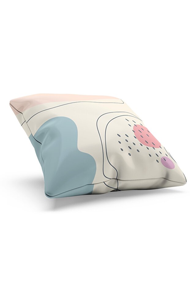 Double Sided Printed Quiet-3 Patterned Suede Throw Pillow Case - 2