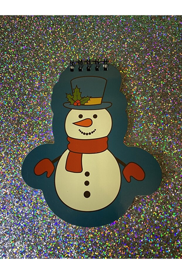 دفتر ملاحظات على شكل رجل ثلج صغير - 1