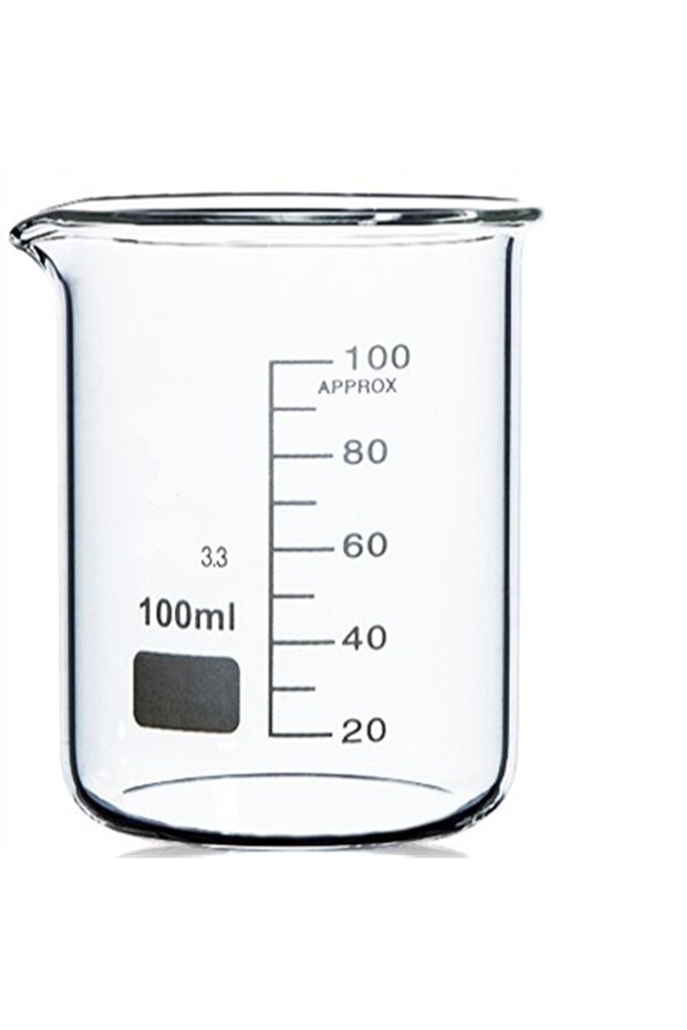 Beherglass 100 Ml. Cam F1241 (3 ADET) Beher (1 ADET) Baget - 2