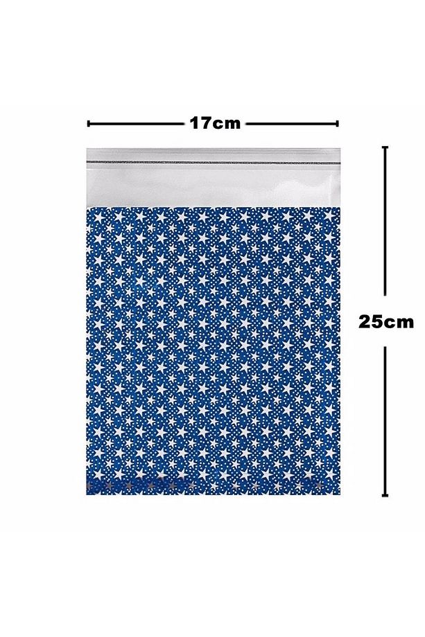 5 Adet 17x25 Metalize Hediye Poşeti Kendinden Bantlı Hediye Poşeti Yazma Poşeti Hediye Paketi - 2