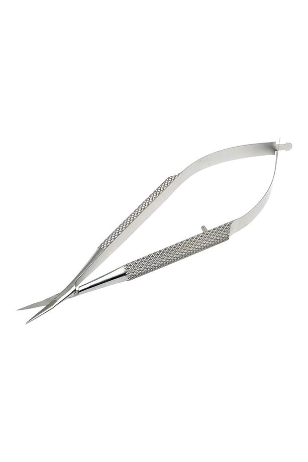 Profesyonel Mikro Makas Eğimli Micro Scissors Curved - 4