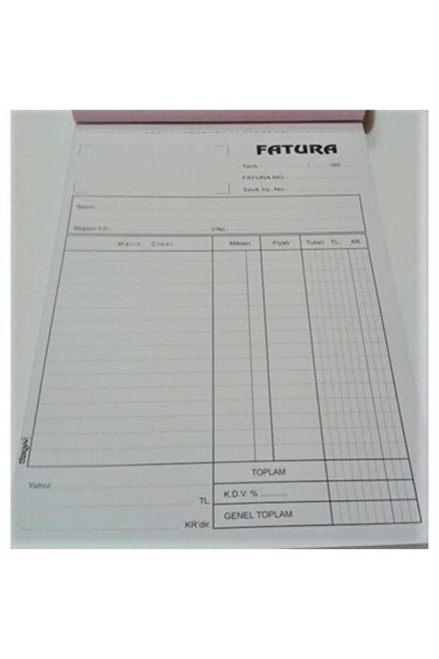 دفتر فاتورة مع Autocopy - 2