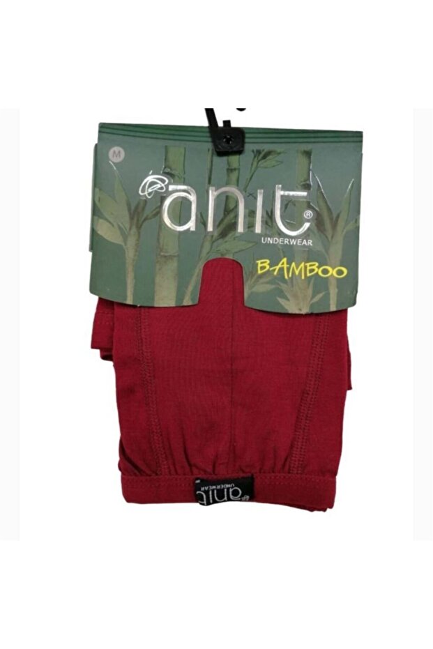 Erkek Bambu Düz Renk Boxer --3 Adet-- - 1